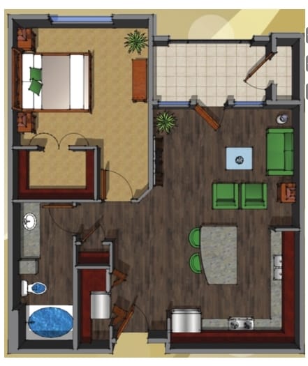 1BR/1BA - The District at Westborough