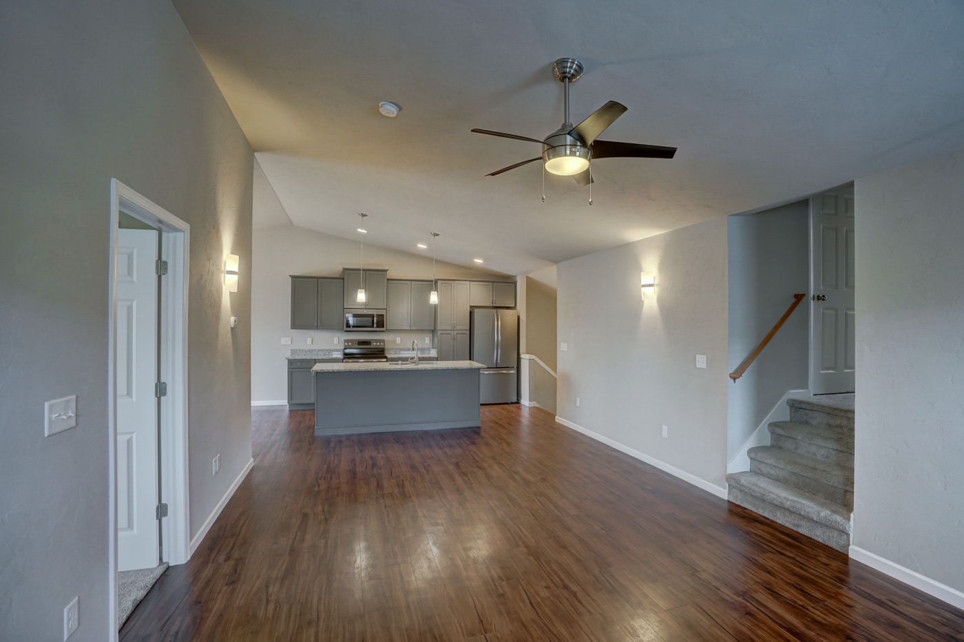 Primary bedroom to left and loft to right - 826 Thompson Dr