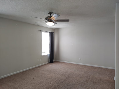 Primary bedroom at back of the house - 3544 Plano Vista Rd NE