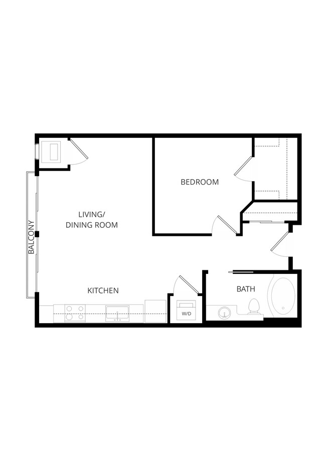 Floorplan - Gatsby Apartments