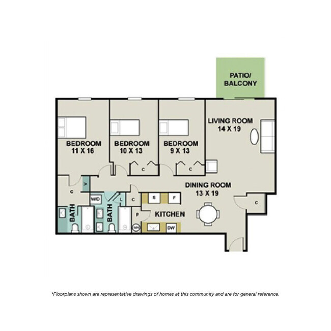 Floorplan - CANTERBURY GREEN