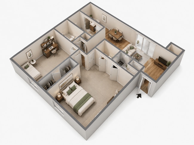 Floorplan - Pickwick Farms Apartments