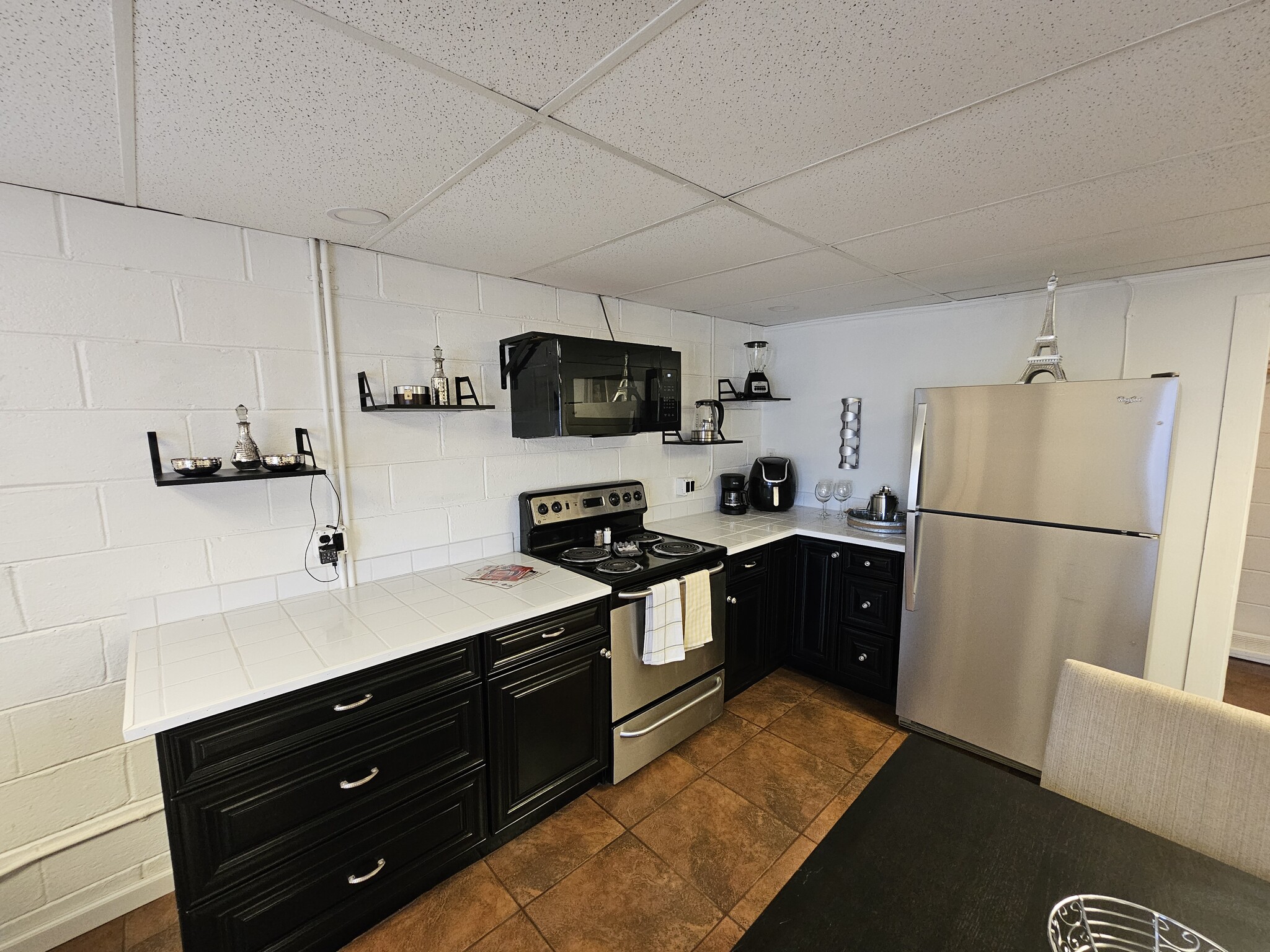 Kitchen with stainless steel appliances - 3150 Clifton Church Rd SE