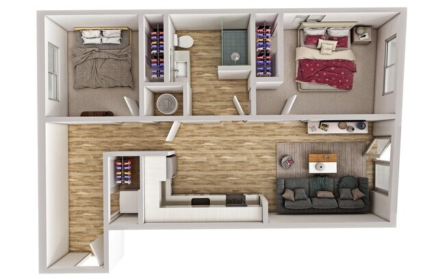 Floorplan - Novi Lofts
