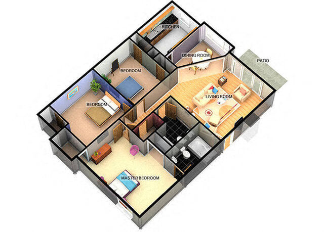 Floorplan - Creek Bend