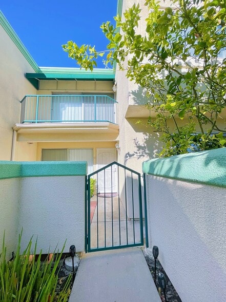 Front gate - 18526 Mayall St