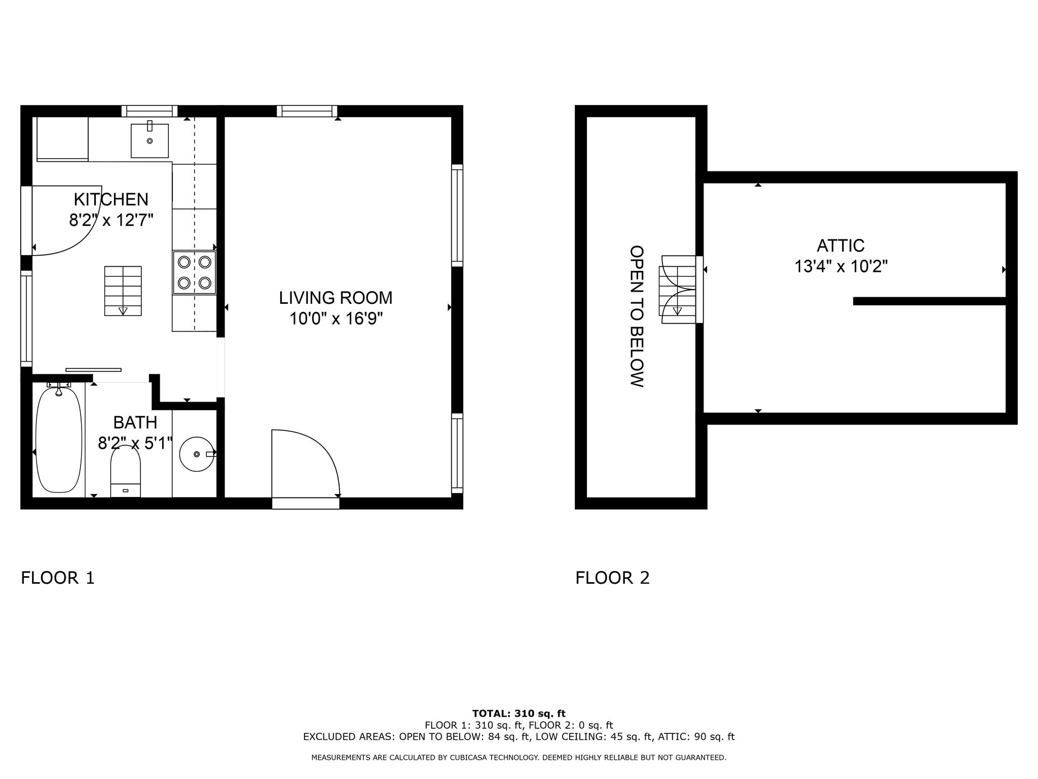 the layout/floorplan - 5636 SE Ogden St