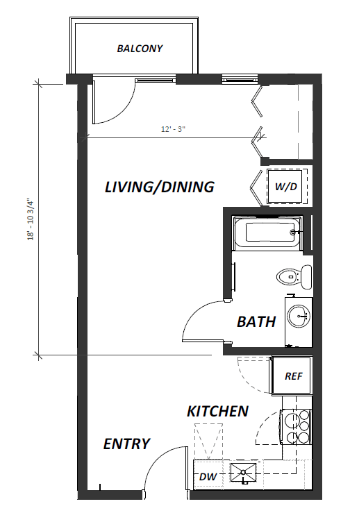 Floorplan - AVIVA Apartments