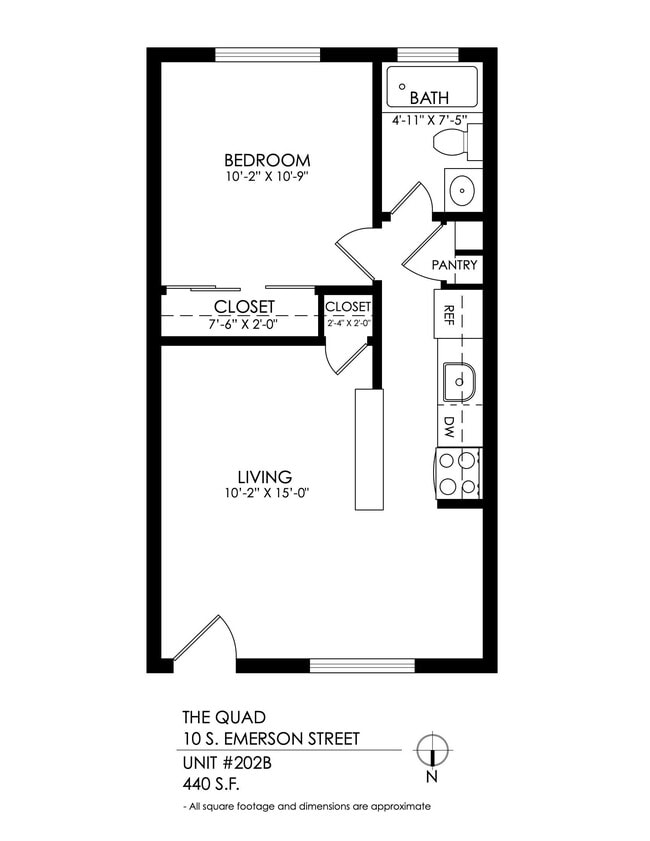 Floorplan - Quad on Emerson