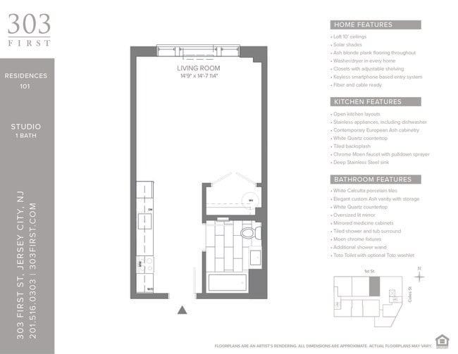 Floorplan - 303-311 First Street