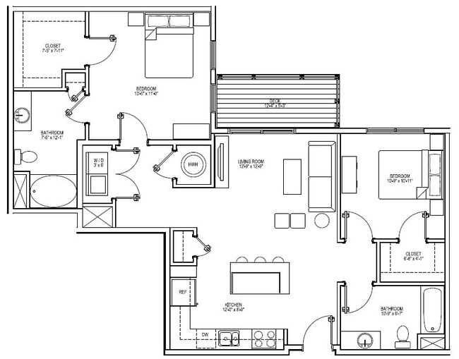 Floorplan - Vox on Two