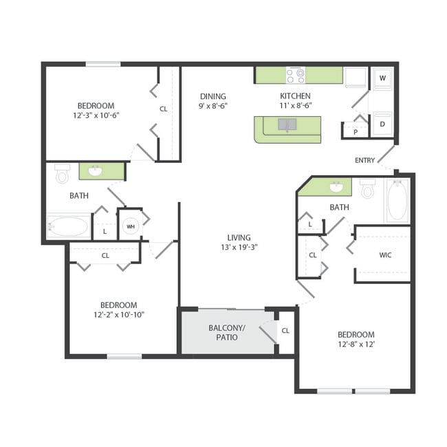 Floorplan - The Preserve at Westchase