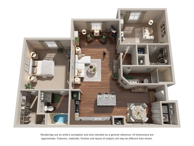 Floorplan - Integra Vistas Apartments