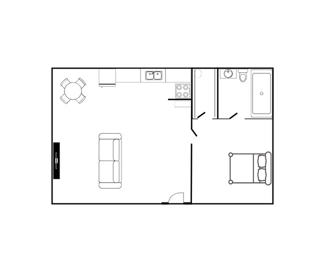 1br - The Lily Grace Apartments