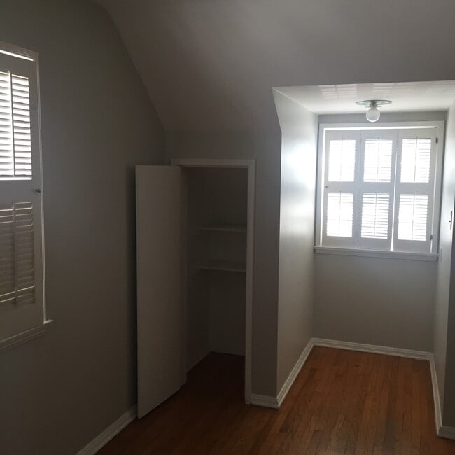 Second bedroom, four closets, pretty view. - 3037 Motor Ave