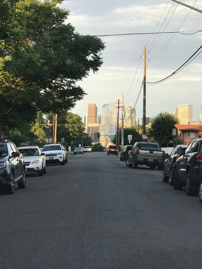 View of downtown from street - 3137 W 20th Ave