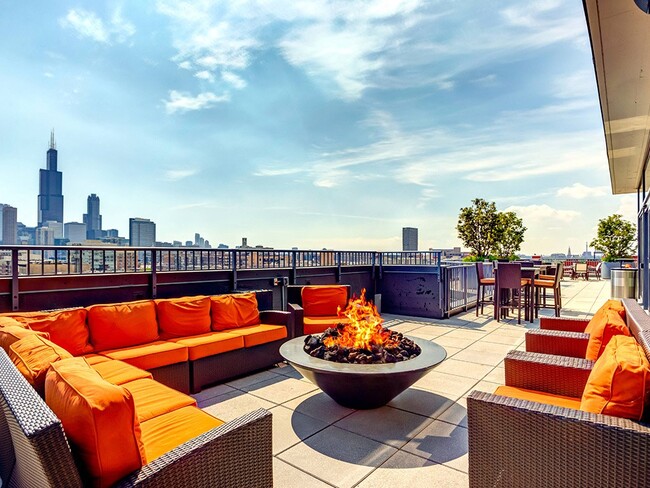 Enjoy our Rooftop Lounge - The Madison at Racine