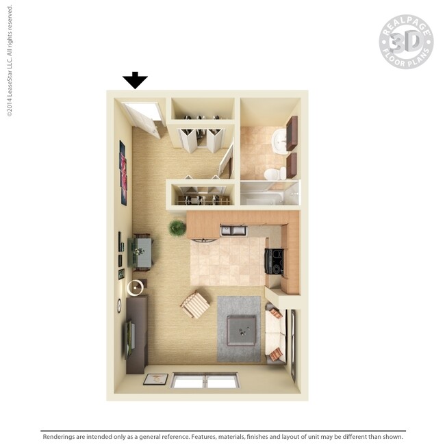 Floorplan - Gaslight Apartments