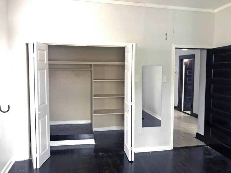 Walk-in closet detail in Bedroom 1 - 4125 Juniata St