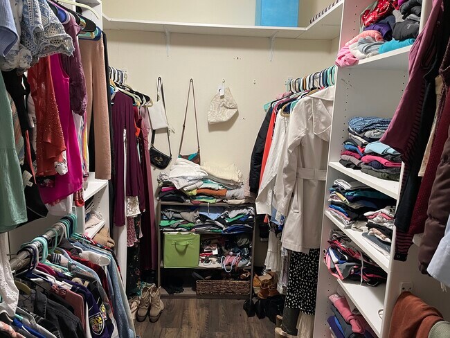 Master closet - 423 Twin Lakes Ln