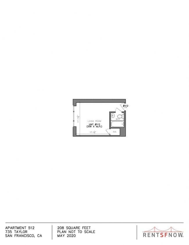 Floorplan - 735 Taylor