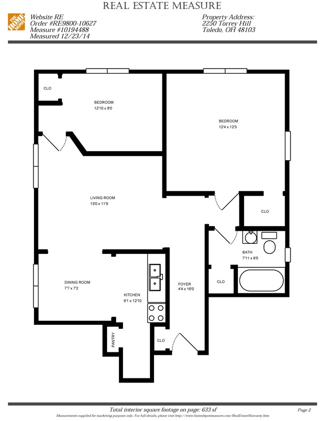 2254 Torrey Hill 2 bedroom - Torrey Hill Apartments