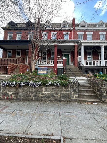 Rowhouse from 2nd Street - 1802 2nd St NW