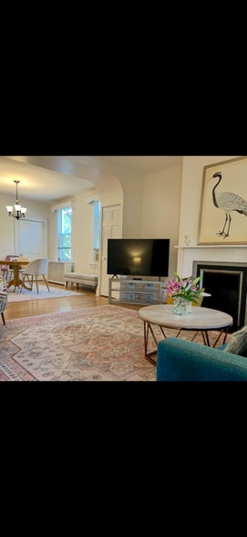 Living Room looking into Dining Room - 364 Lehigh Ave