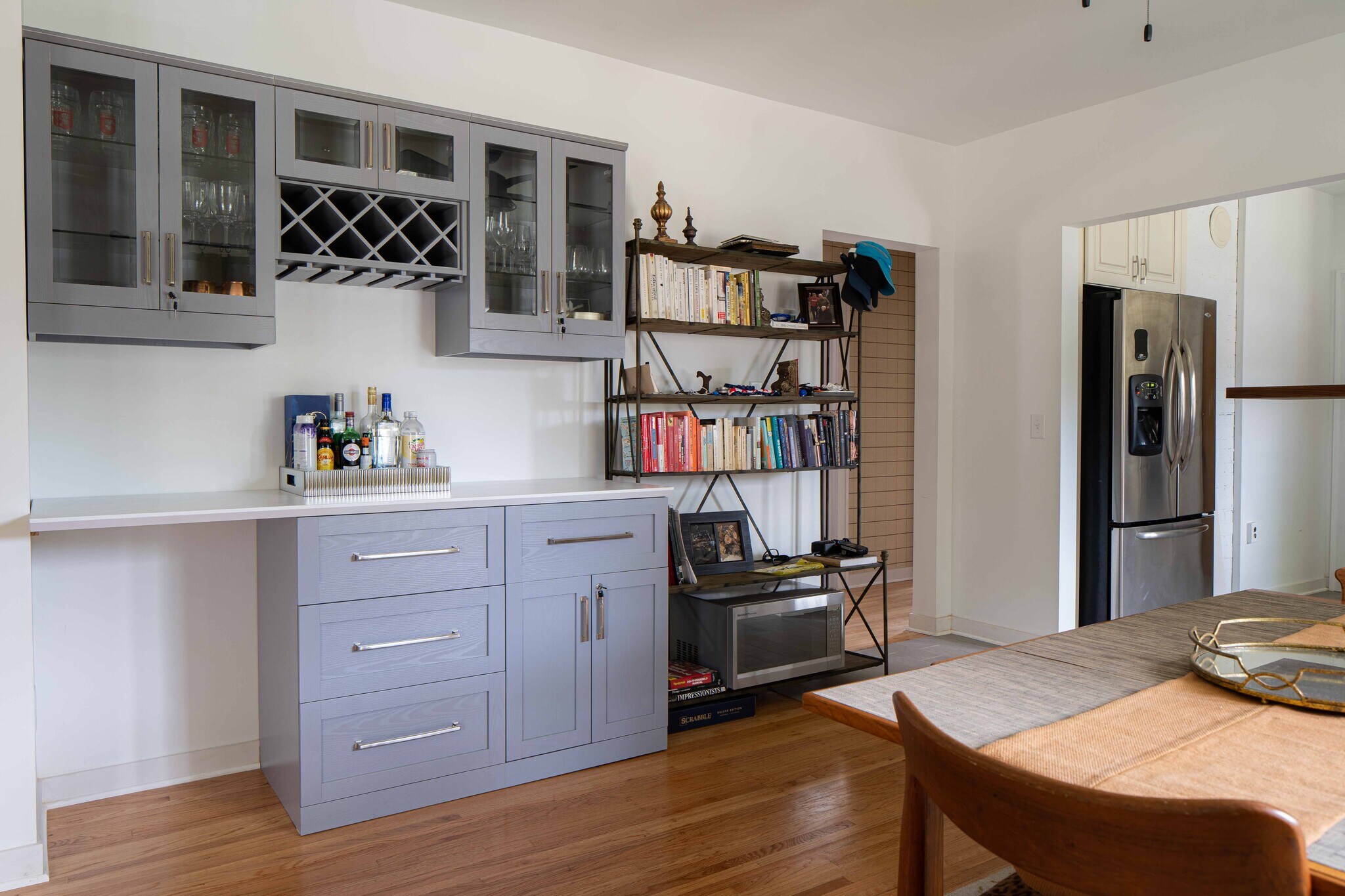 Wet Bar in dining room - 2401 3rd st NE Apt 2