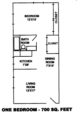 1BR/1BA - Liberty Knoll Apartments
