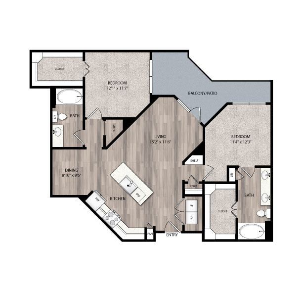 Floorplan - The Edison at Frisco