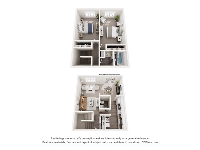 Floorplan - Parc 1000 Apartment Homes