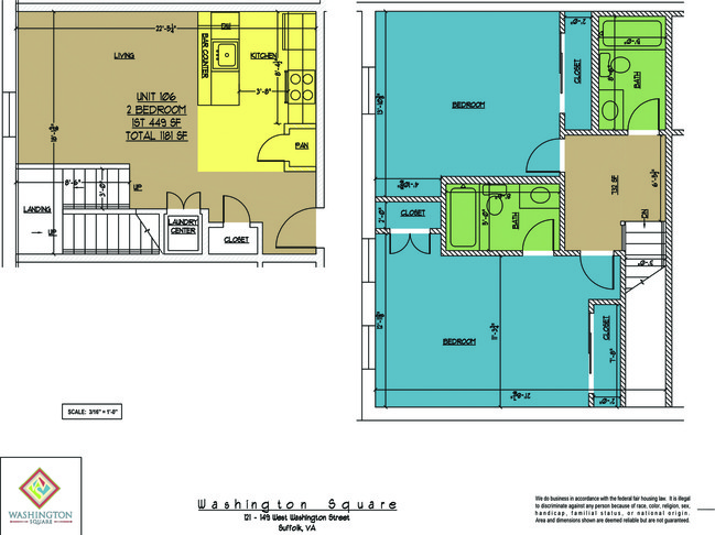 Floorplan - Washington Square