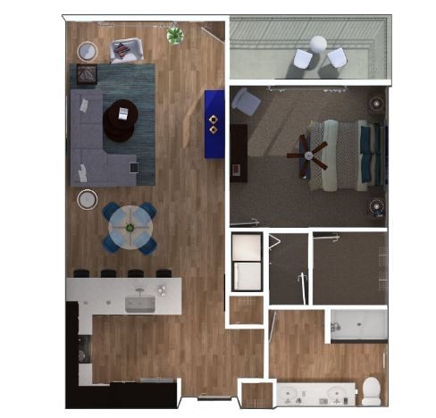 Floorplan - The Royale at CityPlace