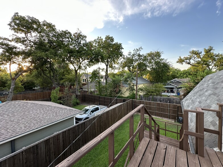 View from deck - 5839 Goliad Ave