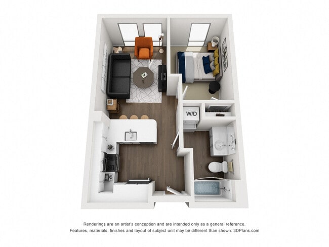 Floorplan - Ely on Fremont