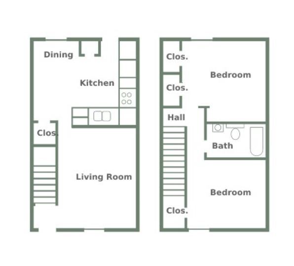 Floorplan - Legacy Crossing Apartments