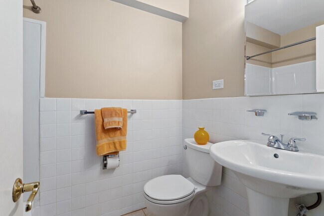 Hall bathroom - 19425 Van Aken Blvd