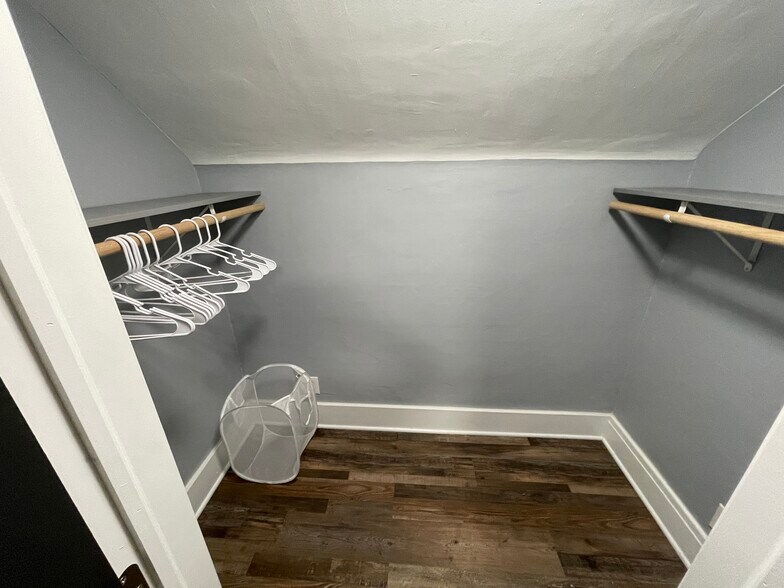 walk in closet in bedroom 1 - 4034 Bailey Ave