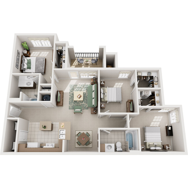 Floorplan - Charleston Hall