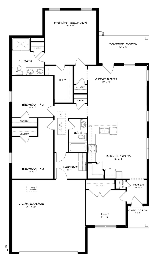 Building Photo - Brand New 3BR/2BA Home in Westridge Crossing!