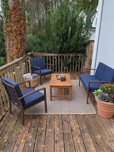 Private Porch/Deck on Rear - 39 Skyline Dr