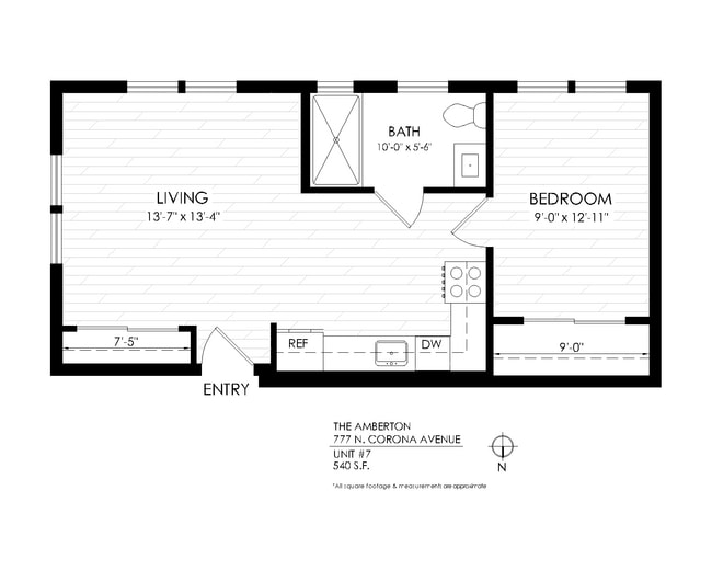 Floorplan - The Amberton