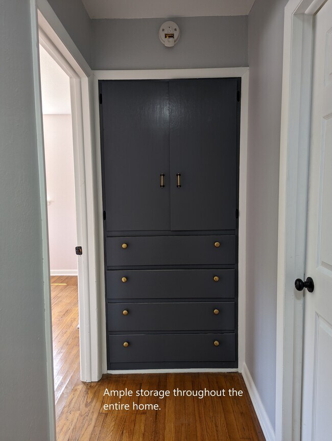 Plenty of storage throughout. - 2008 E Huntsville Rd