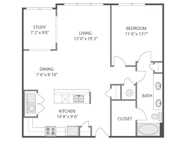 Floorplan - AMLI Quadrangle