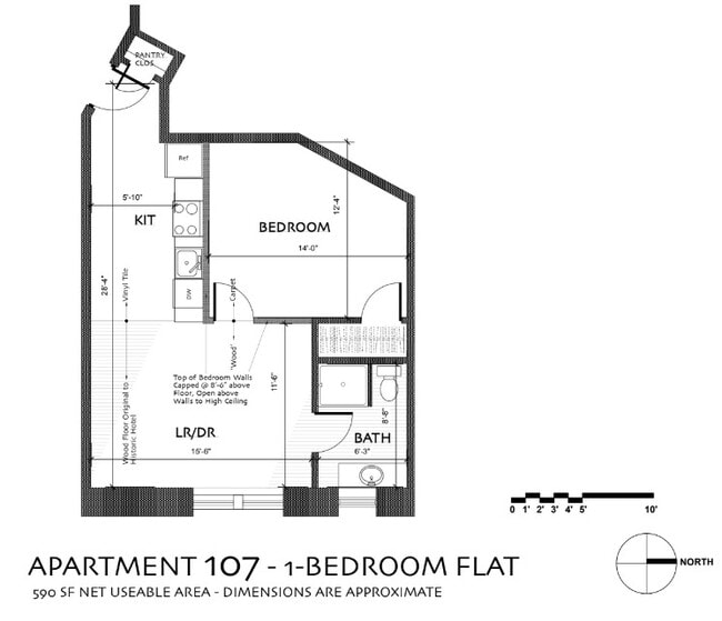 Floorplan - Hotel Grafton Apartments