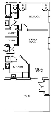 Floorplan - Lenox Village Apartments