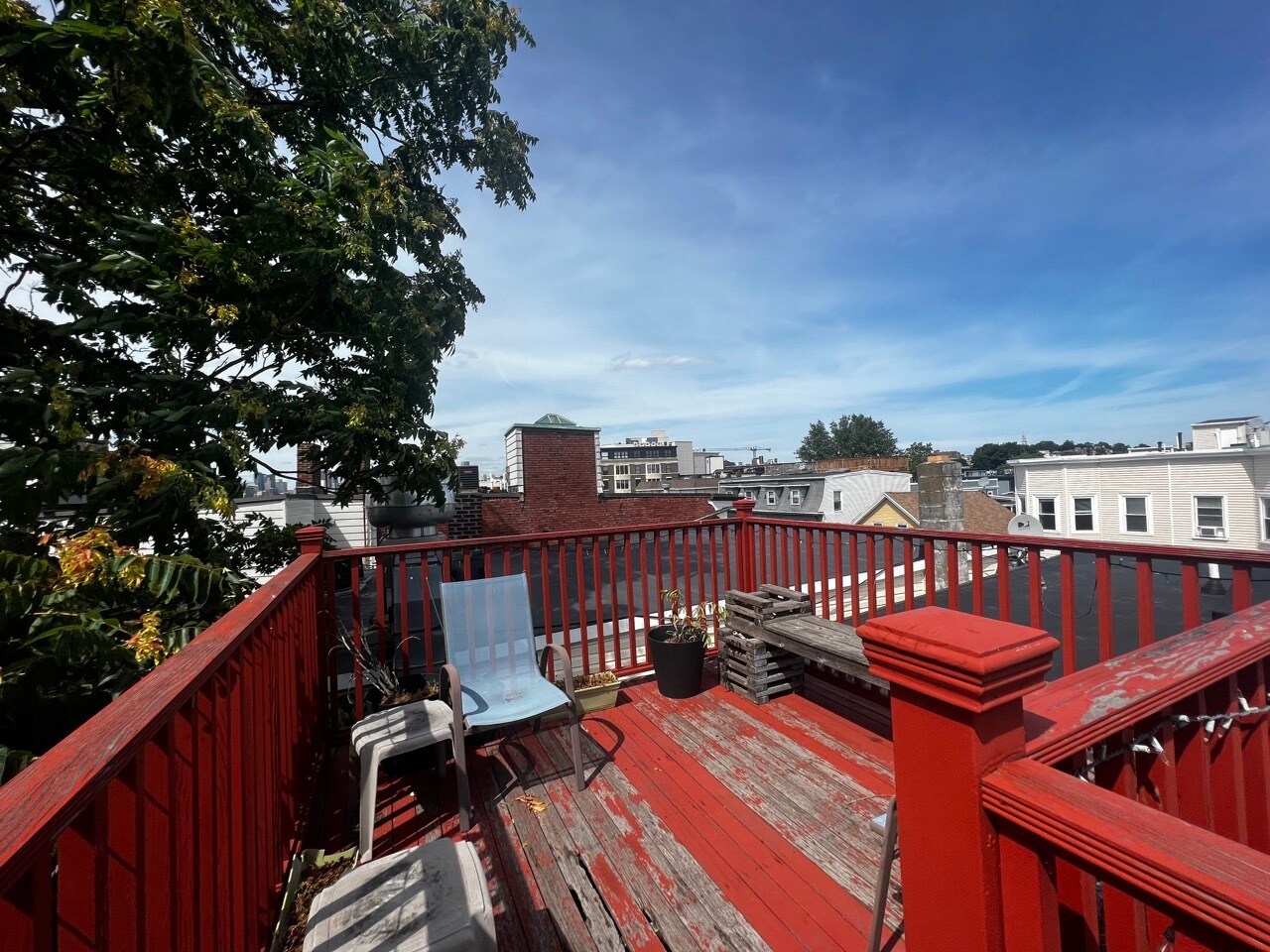 Private Roof Deck - 613 Dorchester Ave