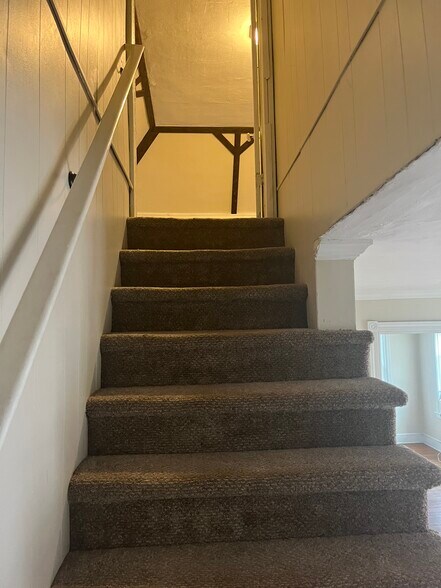 Stairs to 3rd Floor - 715 Cattell St