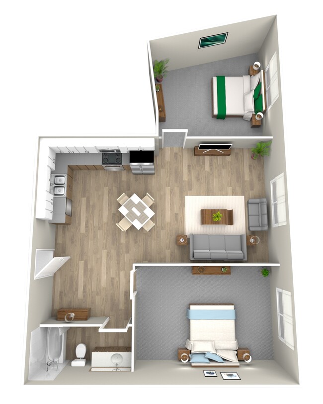 Floorplan - Jefferson Yards Apartments